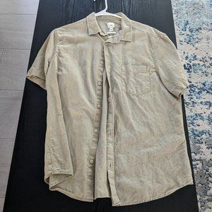 River Island short sleeve linen shirt - Size Medium